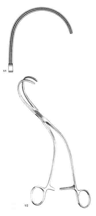 WEBER ATROMAT ANATOMİK KLEMP 113MM 24CM SAĞ